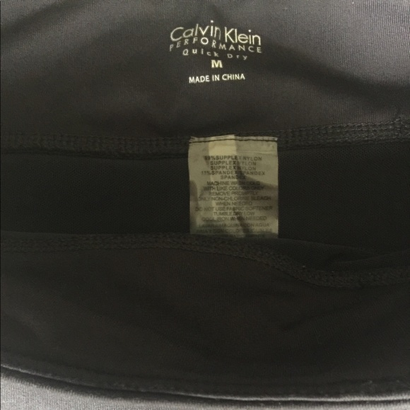 Calvin Klein Hight Performance Leggings 3/4 - Picture 3 of 3